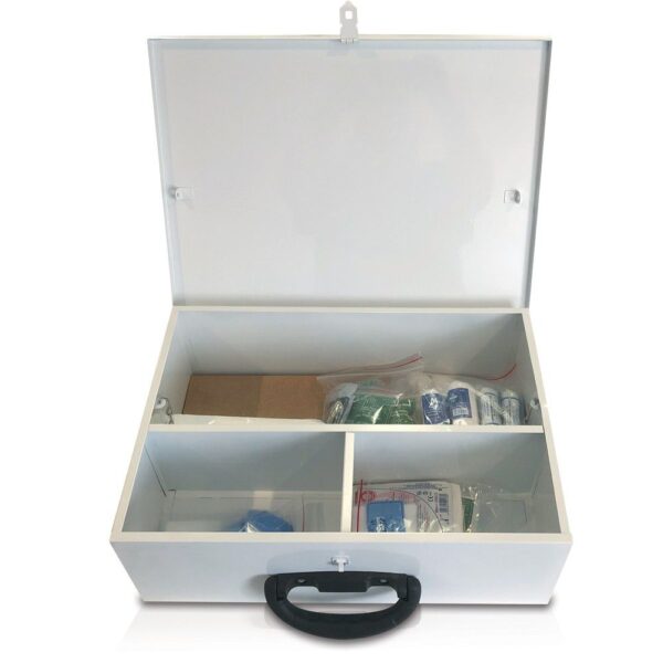 First Aid Kit Metal Regulation 7 Open