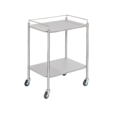 Dressing-Trolley-Medium-Stainless-Steel-with-Rail