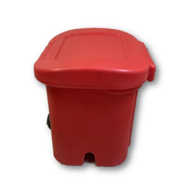 Pedal Bin Plastic 25L side