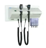 Diagnostic Set DW1000 - Wall Mounted Ottoscope And Opthalmoscope With Ear Speculum Dispenser
