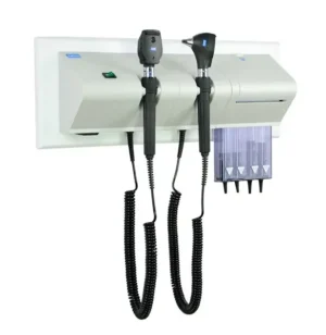 Diagnostic Set DW1000 - Wall Mounted Ottoscope And Opthalmoscope With Ear Speculum Dispenser