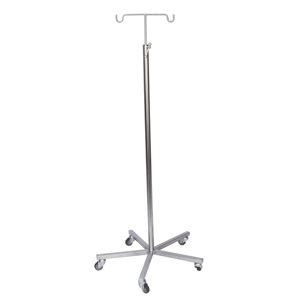 Drip-Stand-with-Flat-5-Leg-Base-2-1 Drip Stand 5 Leg Stainless Steel