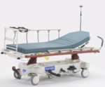 Trauma Stretcher with Height Adjustment, Trendelenburg, Adj Backrest/ Knee Section with XRay