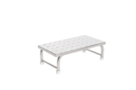 Stainless steel with checkered aluminium top