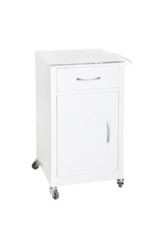 Bedside Locker with Stainless Steel Top