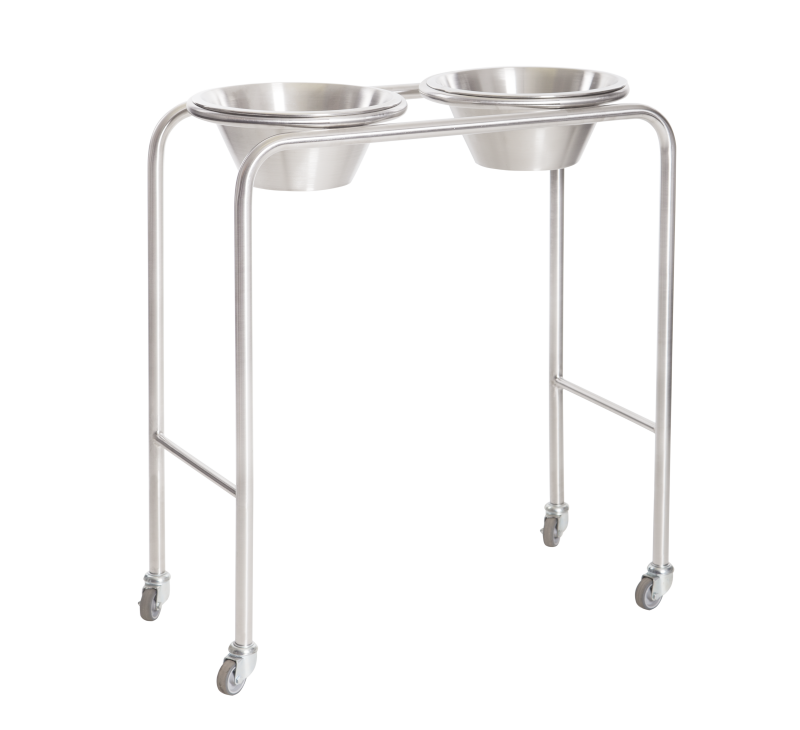 Double Bowl Stand Stainless Steel Double Bowl Stand Stainless Steel