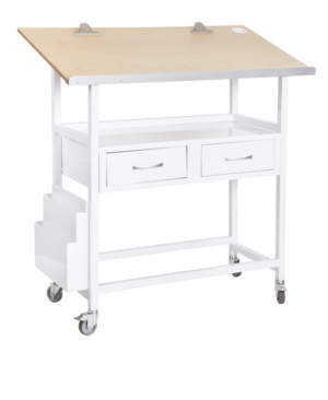ICU Chart Trolley with 2 Drawers