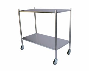 Instrument Trolley Large, Stainless Steel