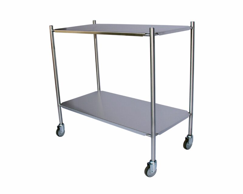 Instrument-Trolley-Stainless-Steel-Large-scaled Instrument Trolley Large, Stainless Steel