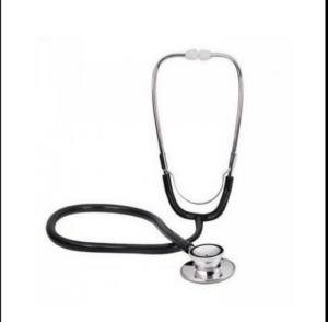 Deluxe Dual Head Stethoscope Doctors - Black