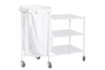 Soiled Linen Trolley with 3 Shelves