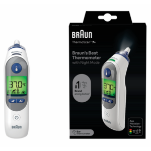 Braun ThermoScan 7 Plus IRT6525 Ear Thermometer Age Precision